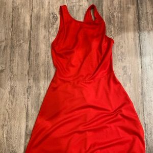 H&M bright red cocktail dress